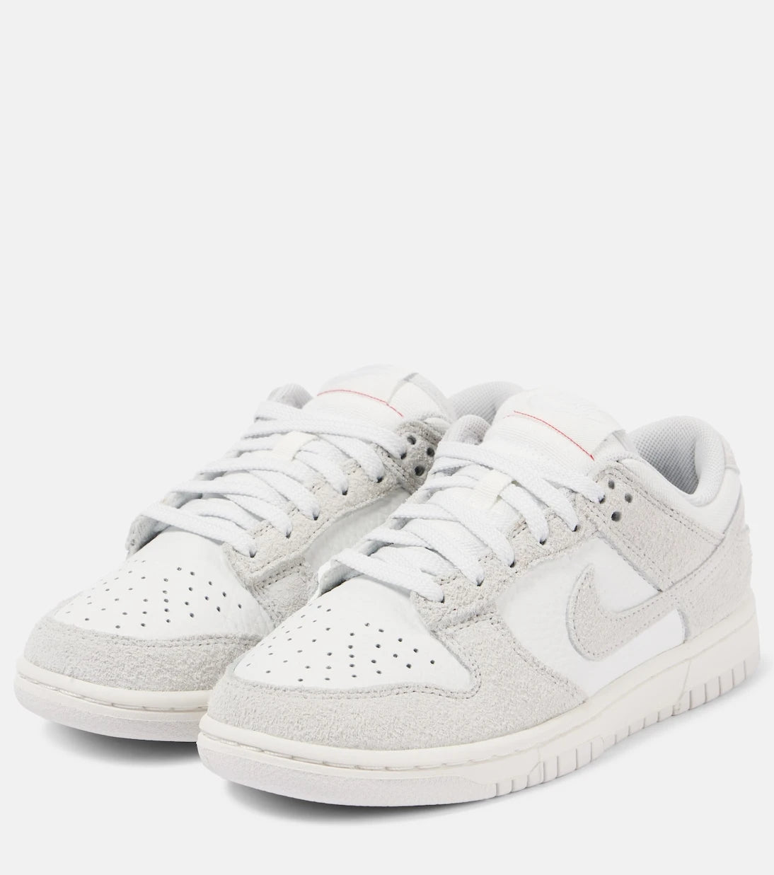 Nike - Dunk Low leather and suede sneakers