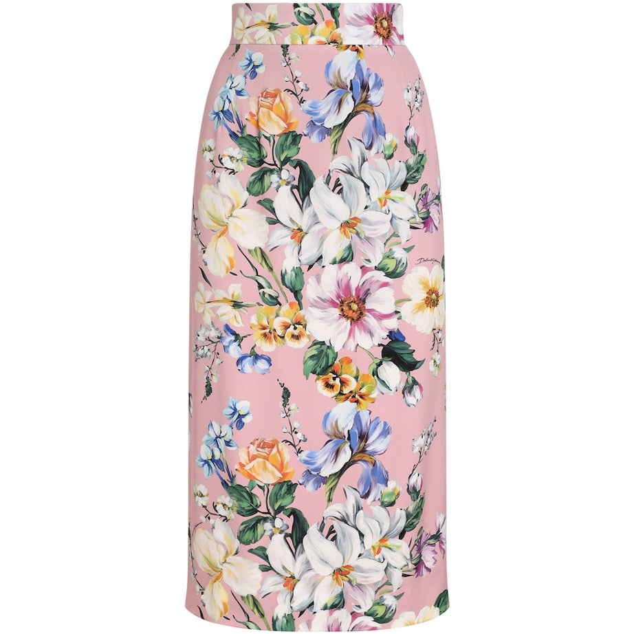 Floral Midi Skirt