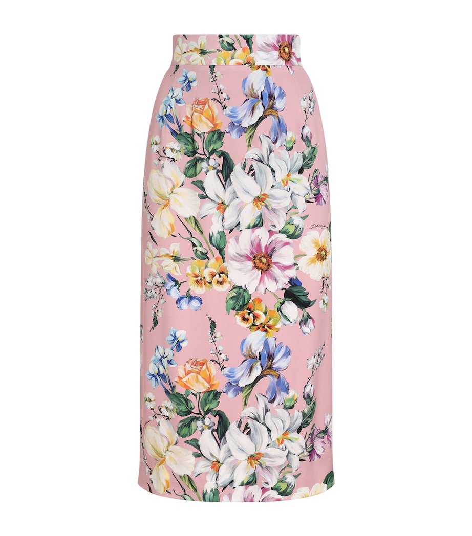 Floral Midi Skirt