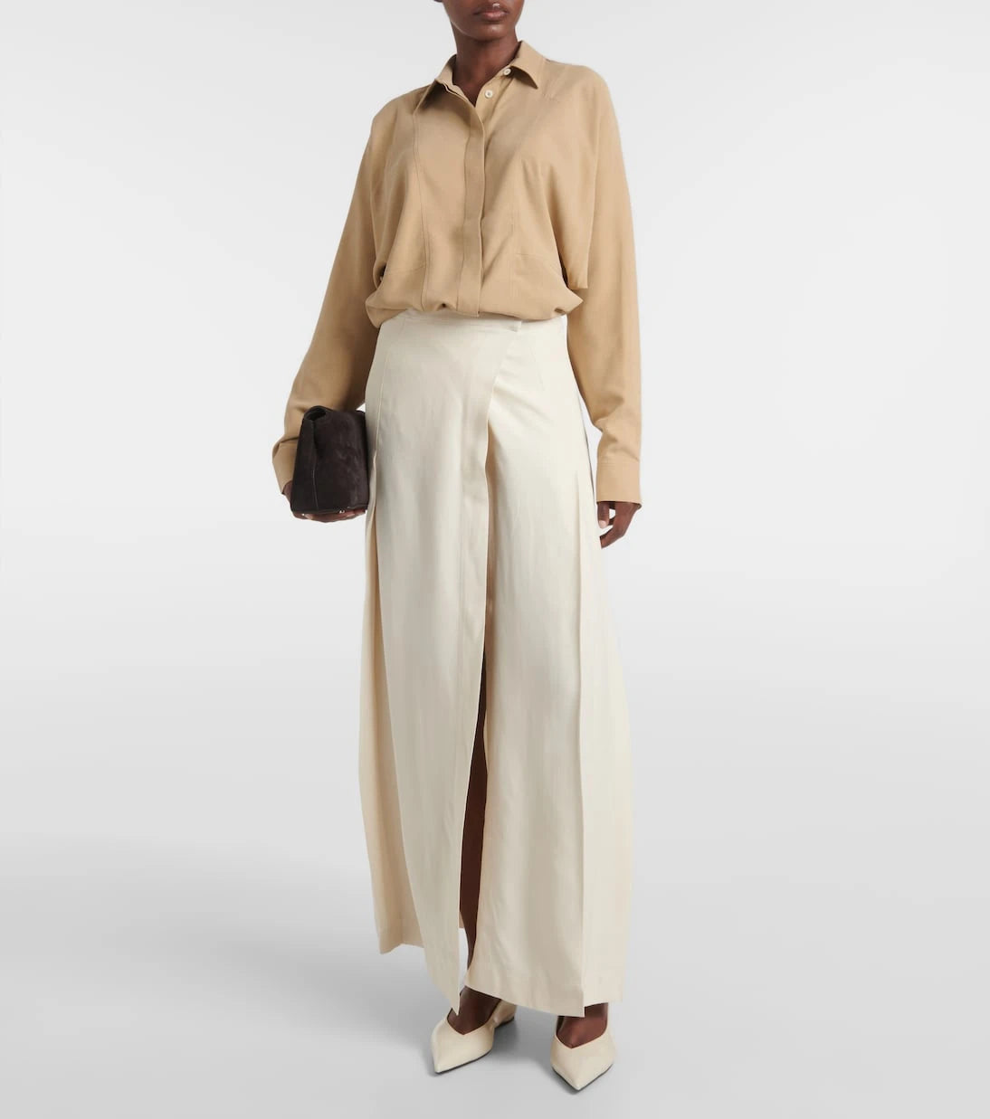 Toteme - Silk poplin shirt