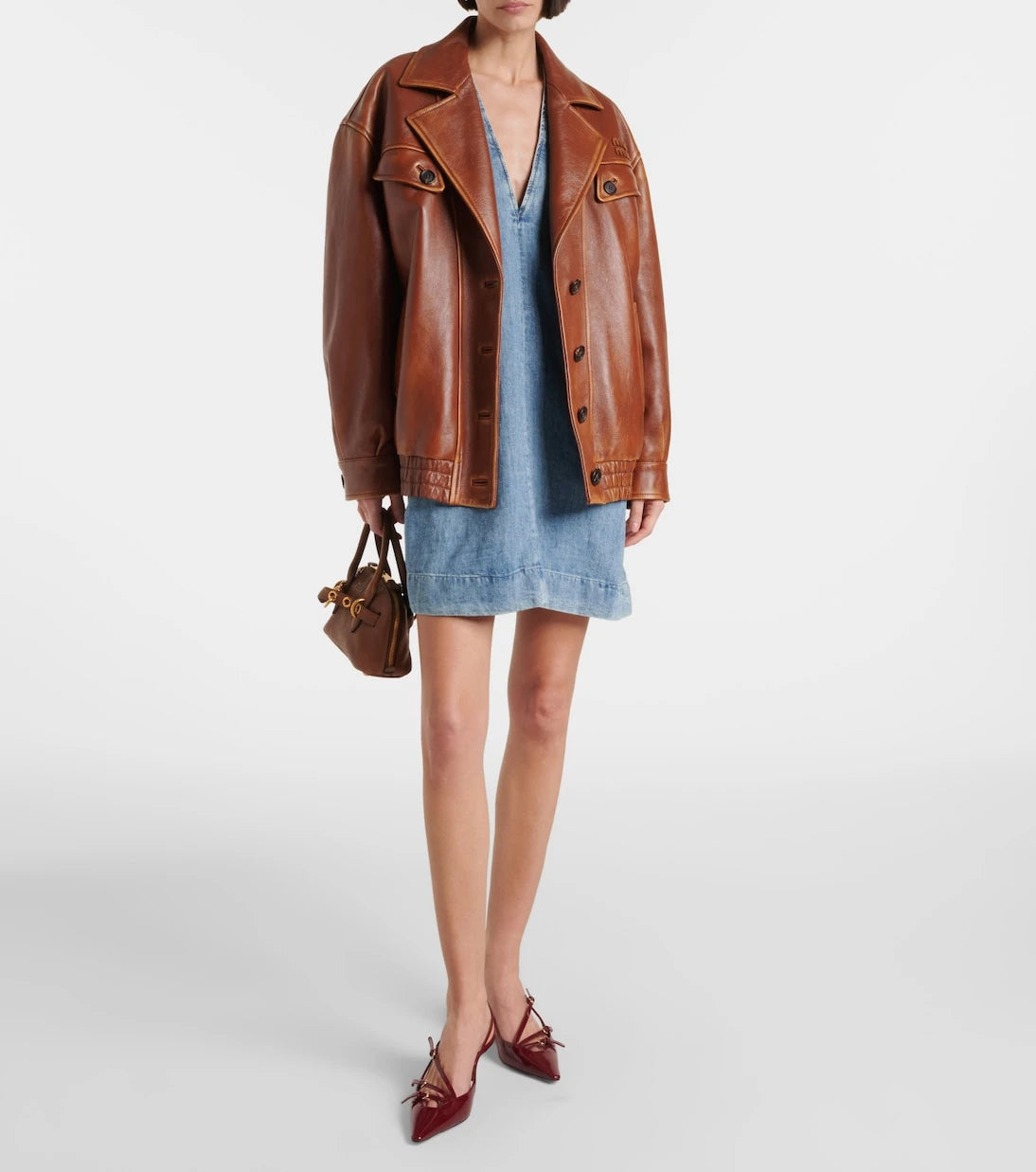 7 For All Mankind - Denim minidress