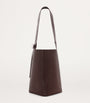 Large Leather Pebble Bucket Bag