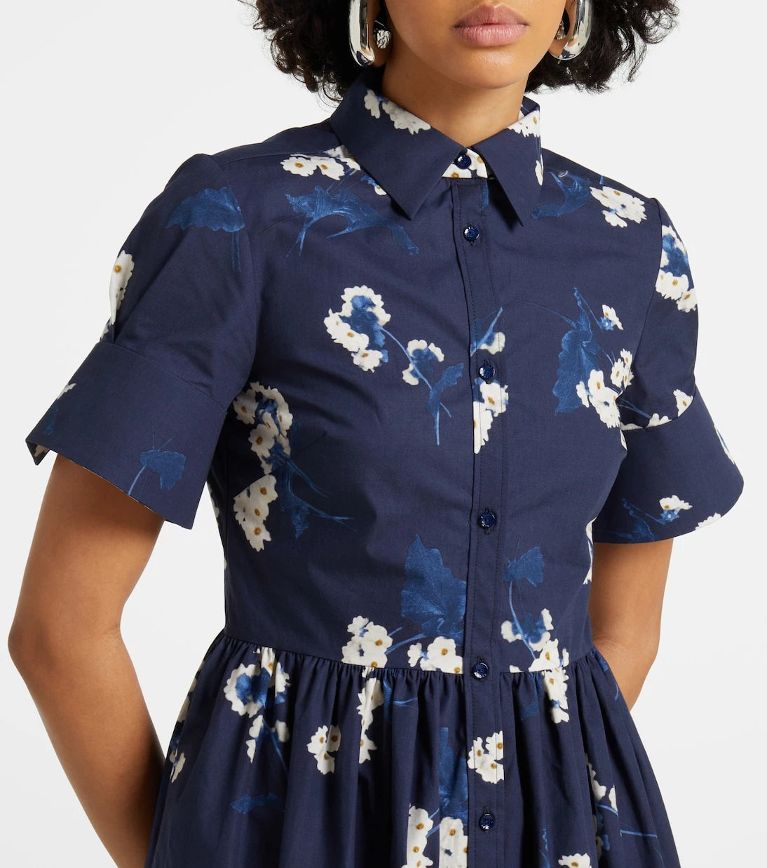 Erdem - Cotton midi dress