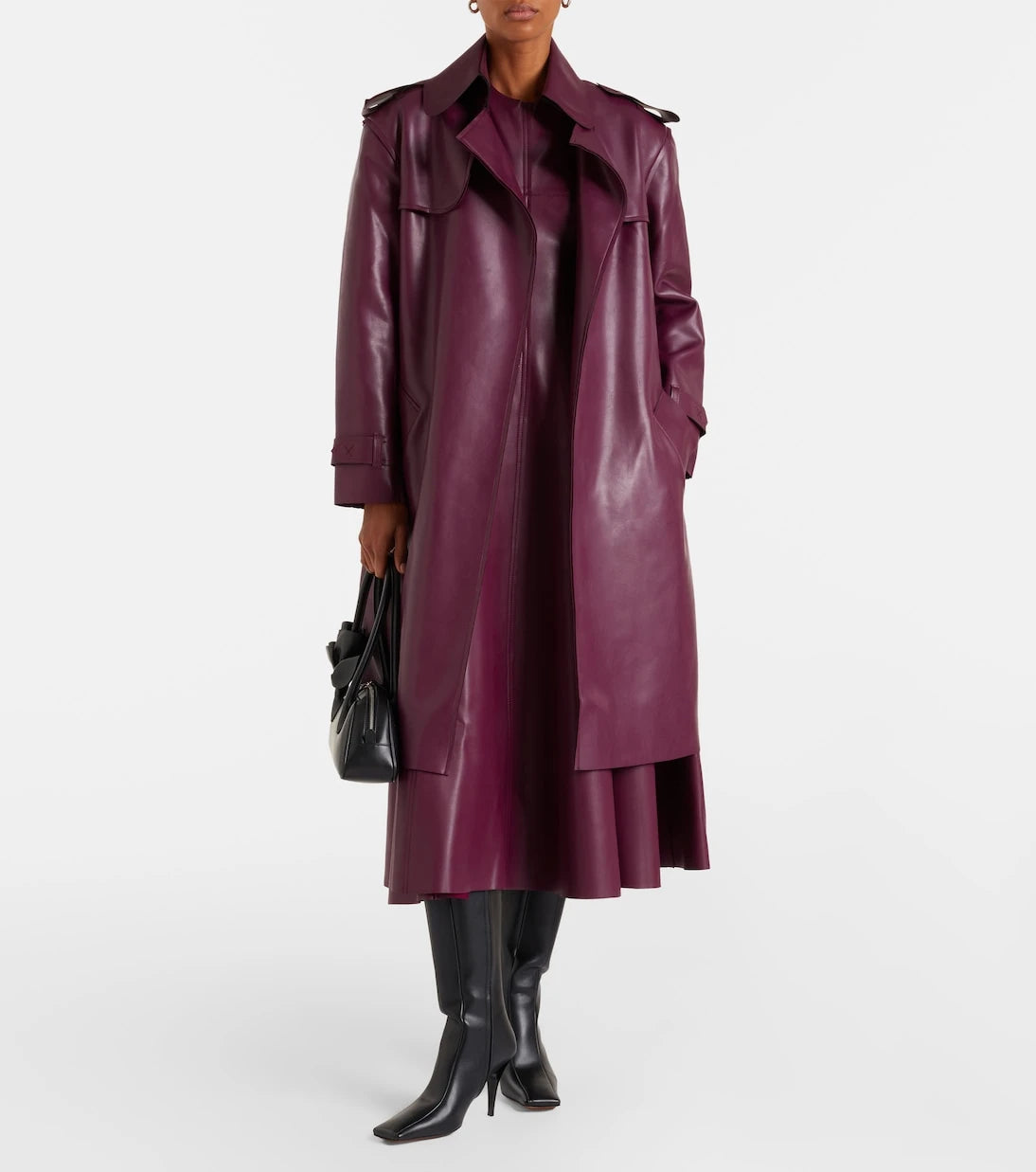 Norma Kamali - Belted trench coat