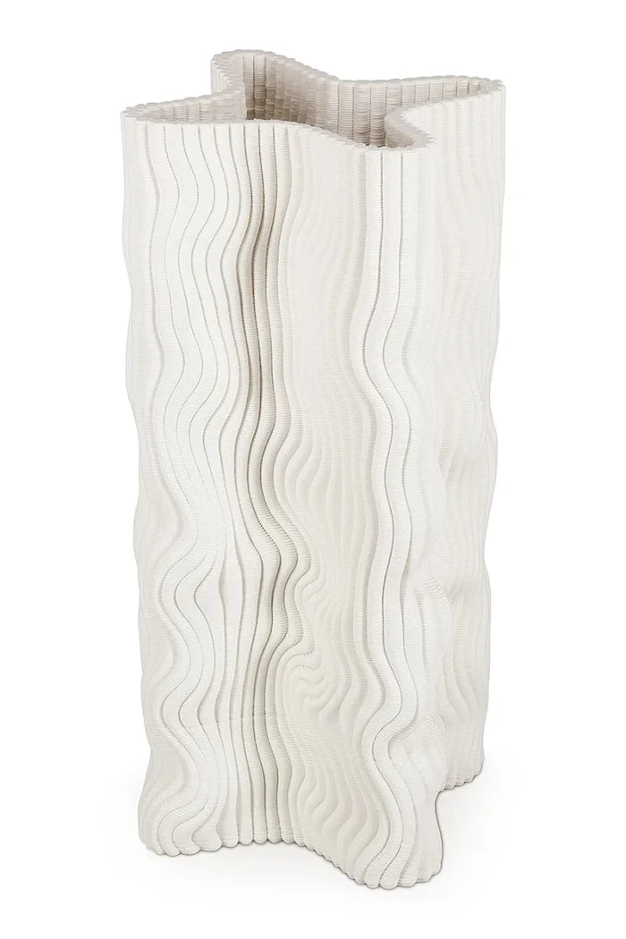 S|P Collection Dekoratif Vazo, taş seramikten, 17,5 x 17,5 x 33 cm