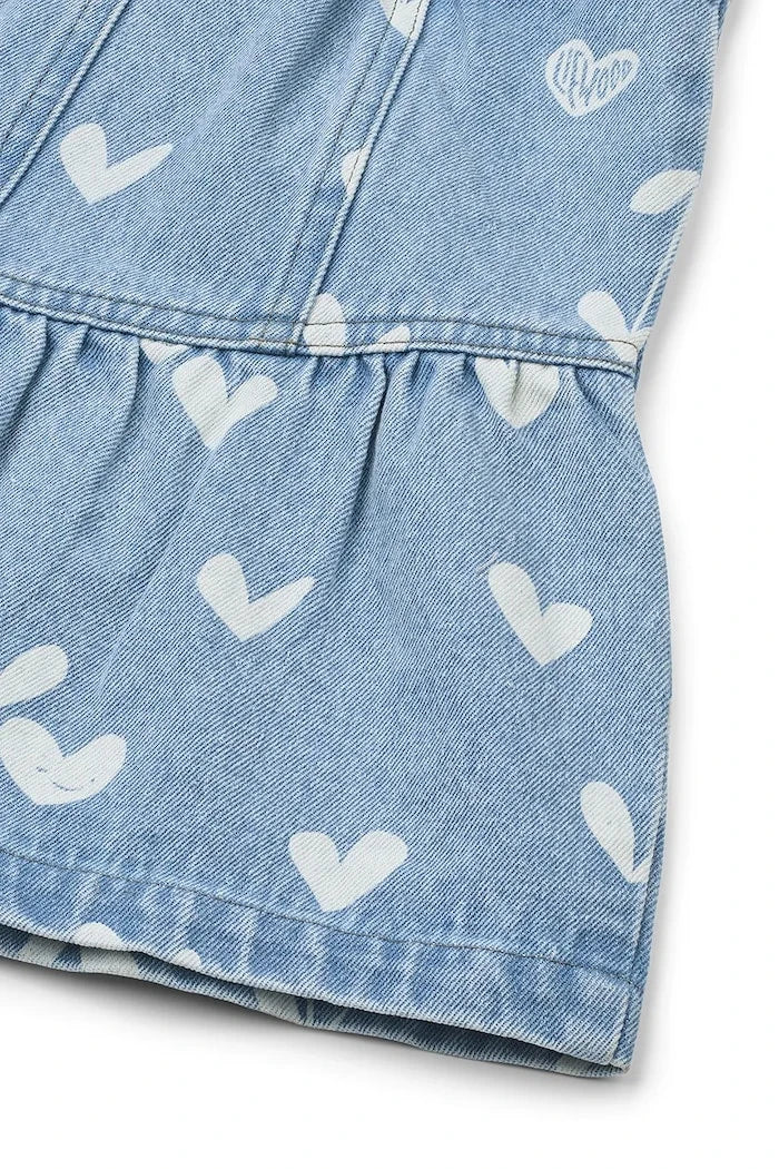 Liewood пола Dayla Printed Denim Skirt