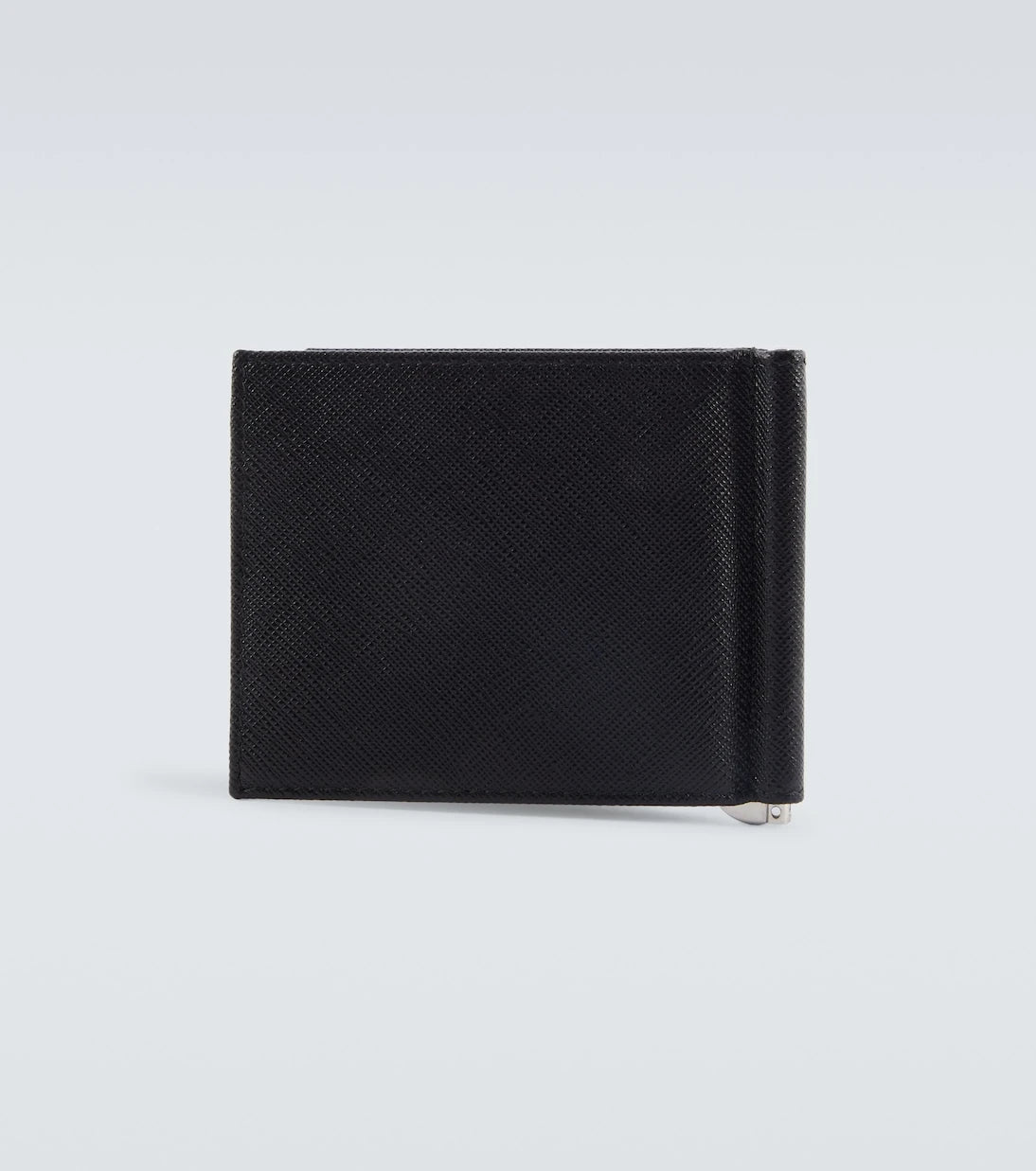 Prada - Saffiano metal money clip wallet