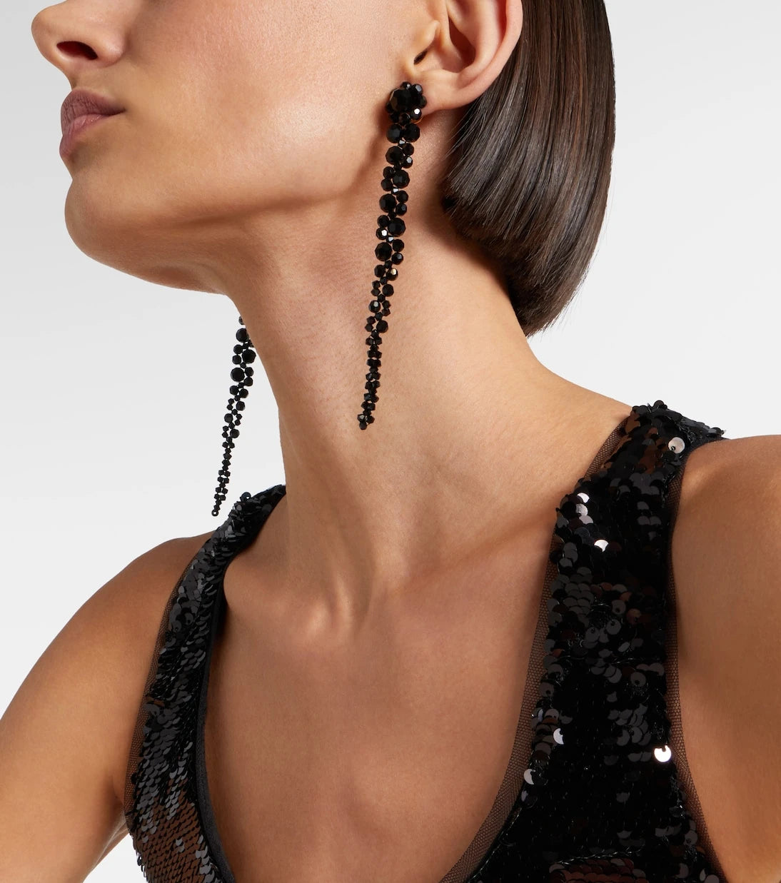 Simone Rocha - Drip embellished drop earrings
