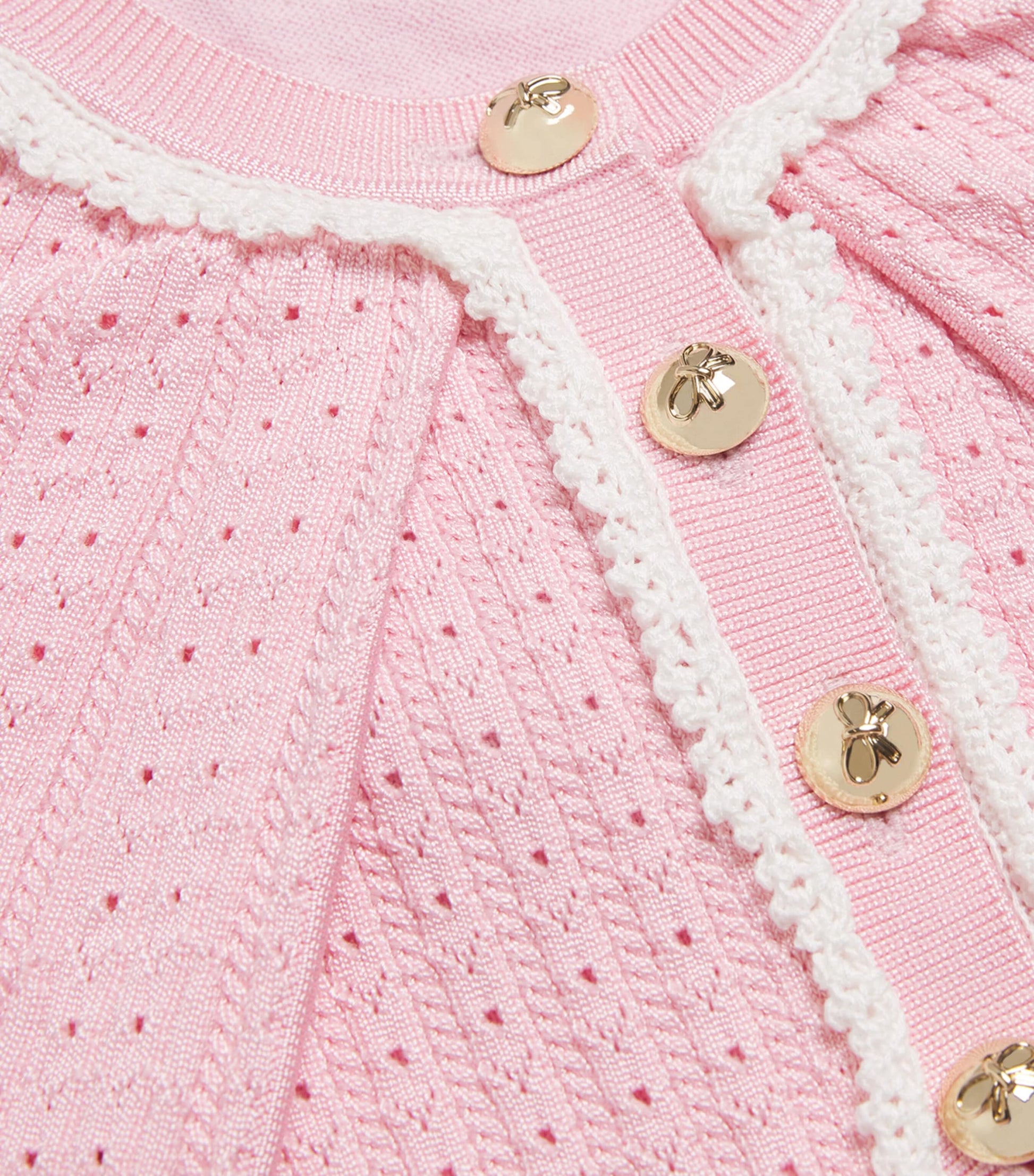 Self-Portrait Kids Knitted Cape Dress (3-12 Years)