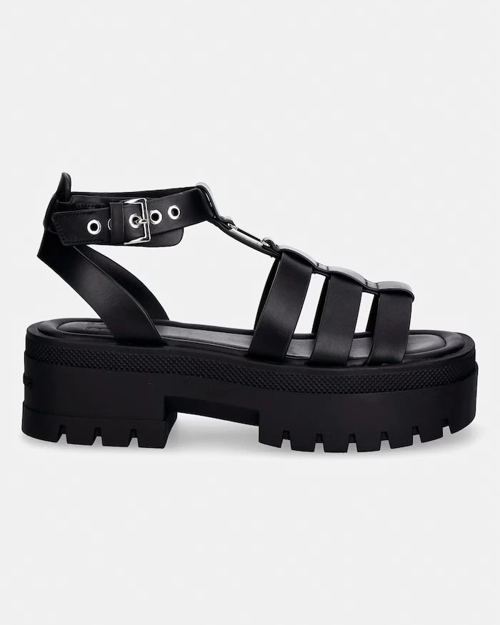 Tommy Jeans Kadın Deri Sandalet TJW FISHERMAN LEATHER MAX SANDAL