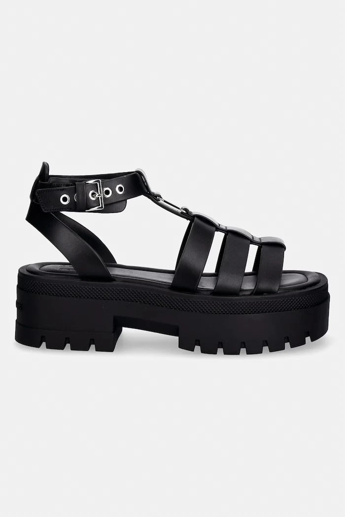 Tommy Jeans Kadın Deri Sandalet TJW FISHERMAN LEATHER MAX SANDAL