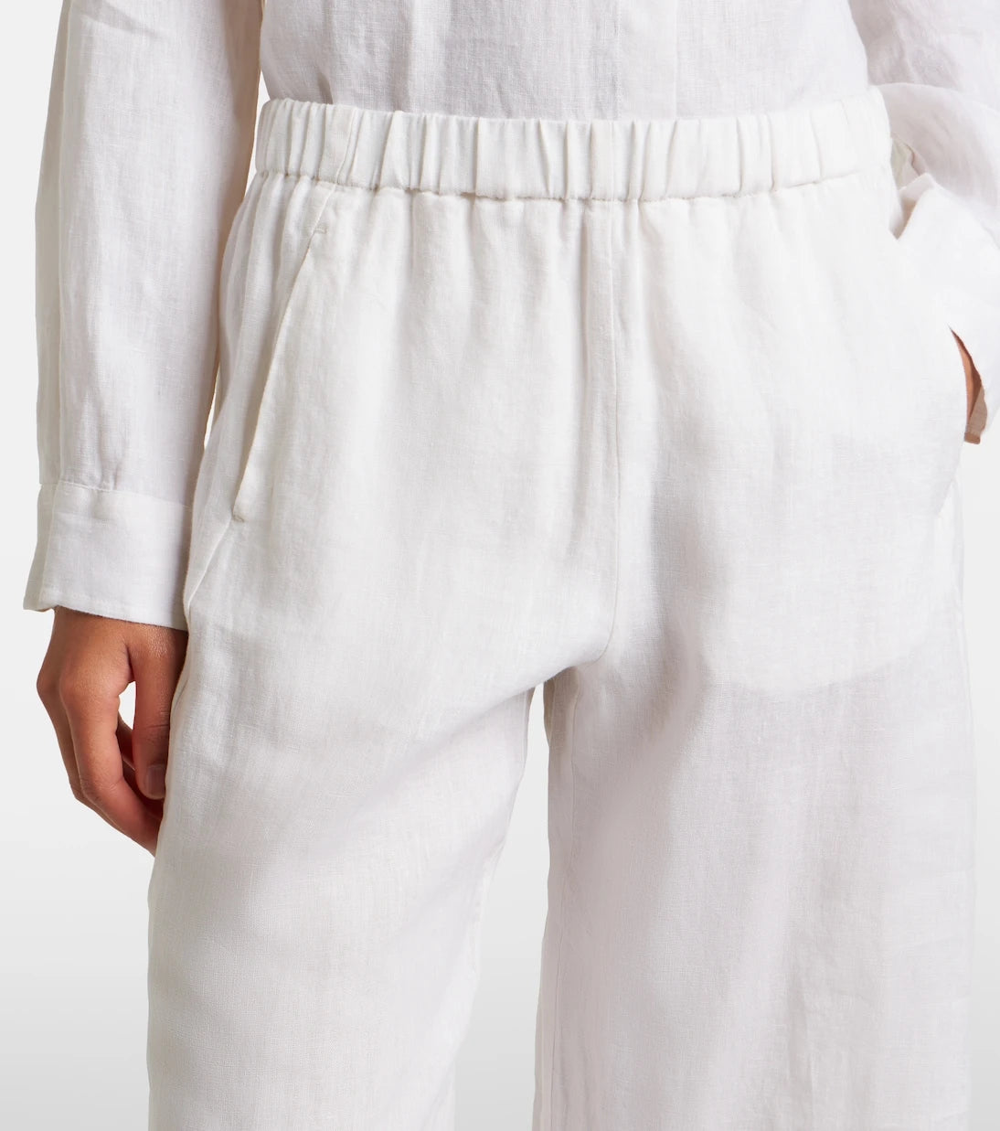 Velvet - Stephanie linen wide-leg pants