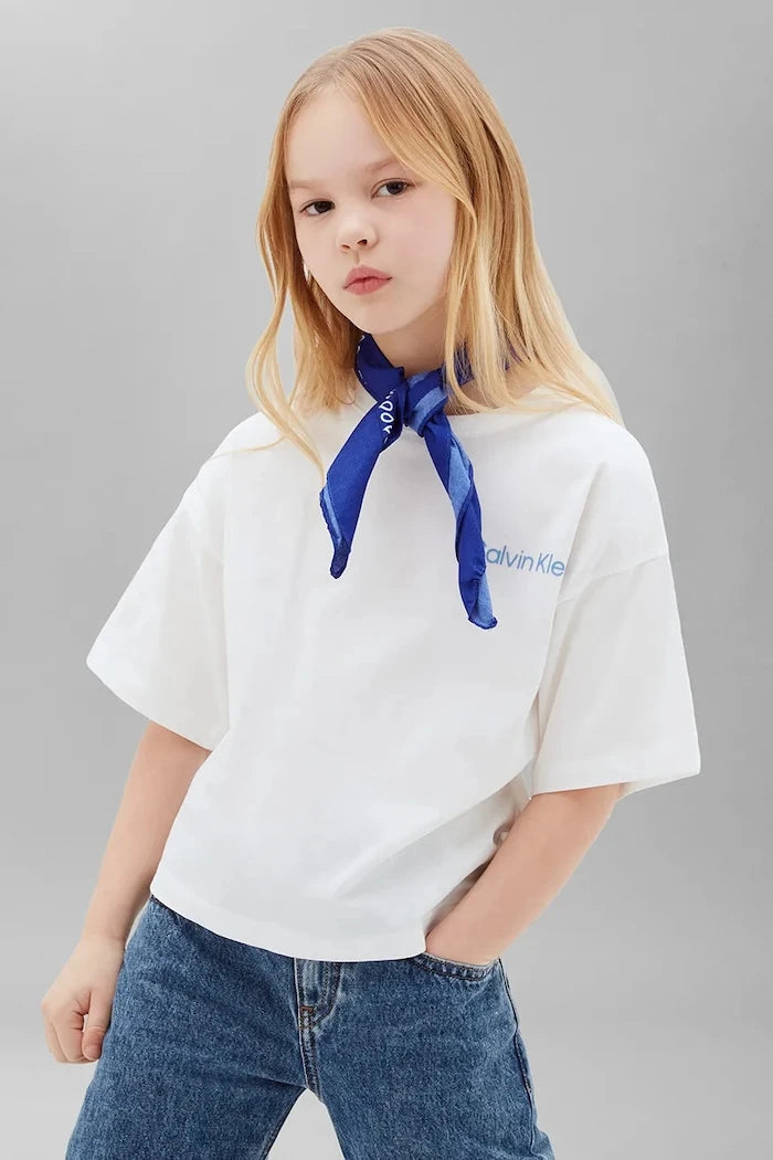 Calvin Klein Jeans Çocuk Pamuklu Tişört
