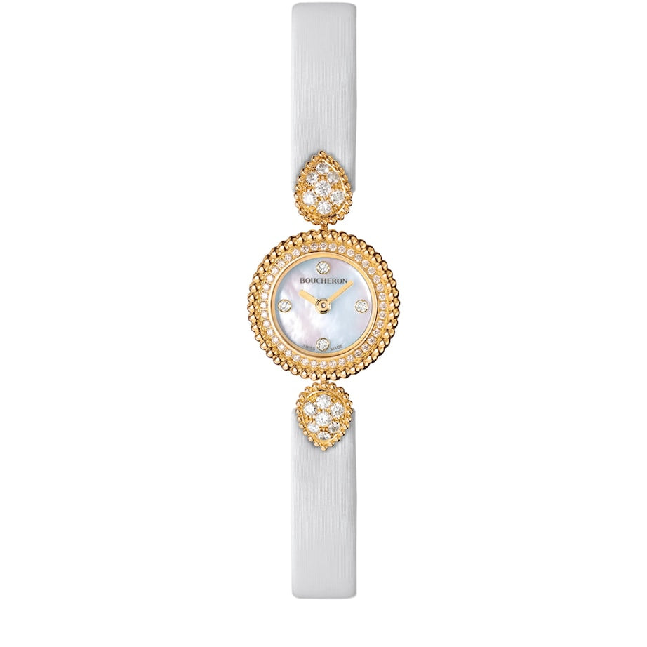 Yellow Gold and Diamond Serpent Bohème Watch 17.6mm