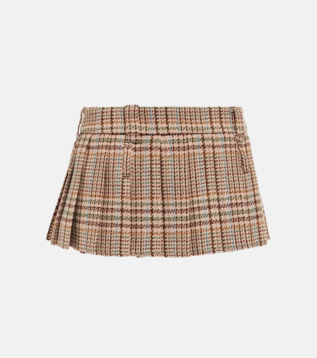 Miu Miu - Checked miniskirt