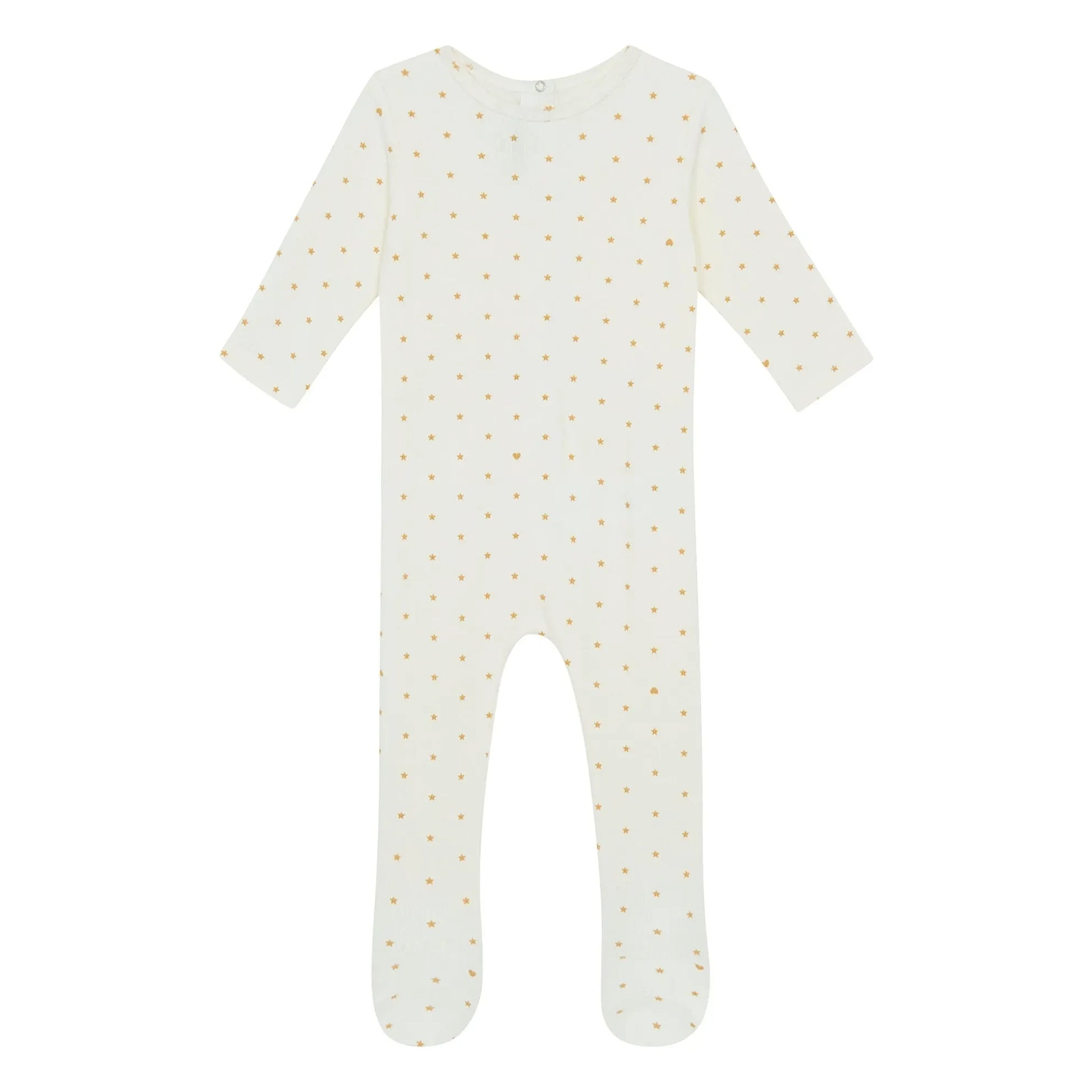 Bonton - Pyjama Nylla Stars | Pale yellow