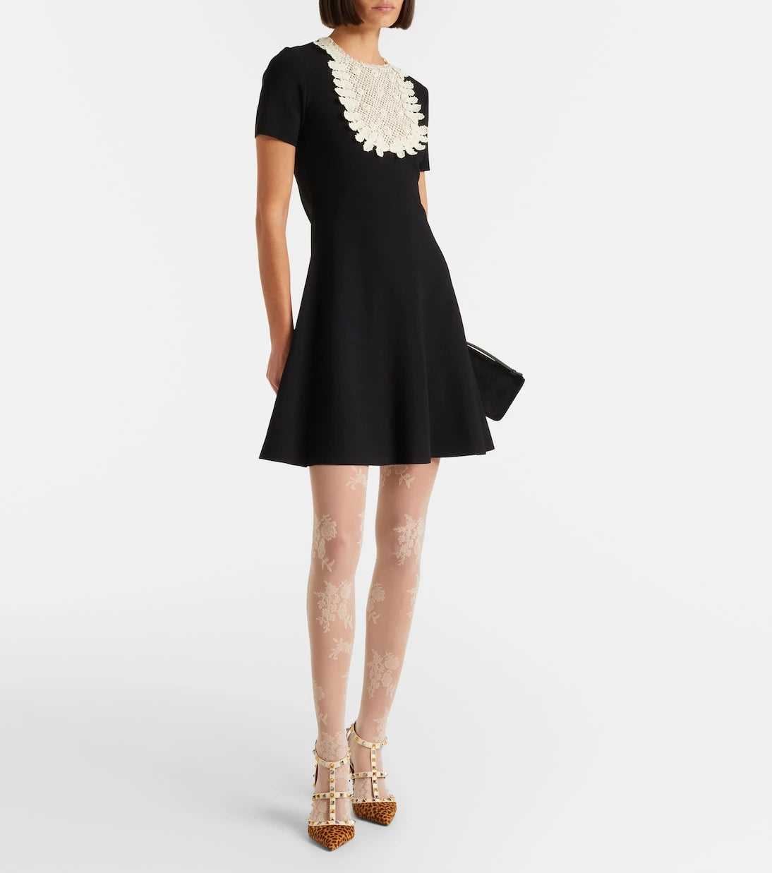 Valentino – Blumen-Strumpfhosen