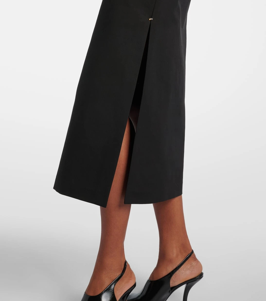 Sportmax - Velo cotton pencil skirt