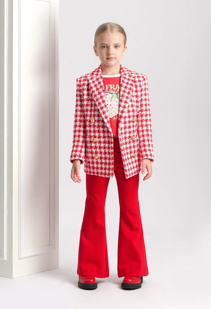Balmain Kids - Printed cotton T-shirt