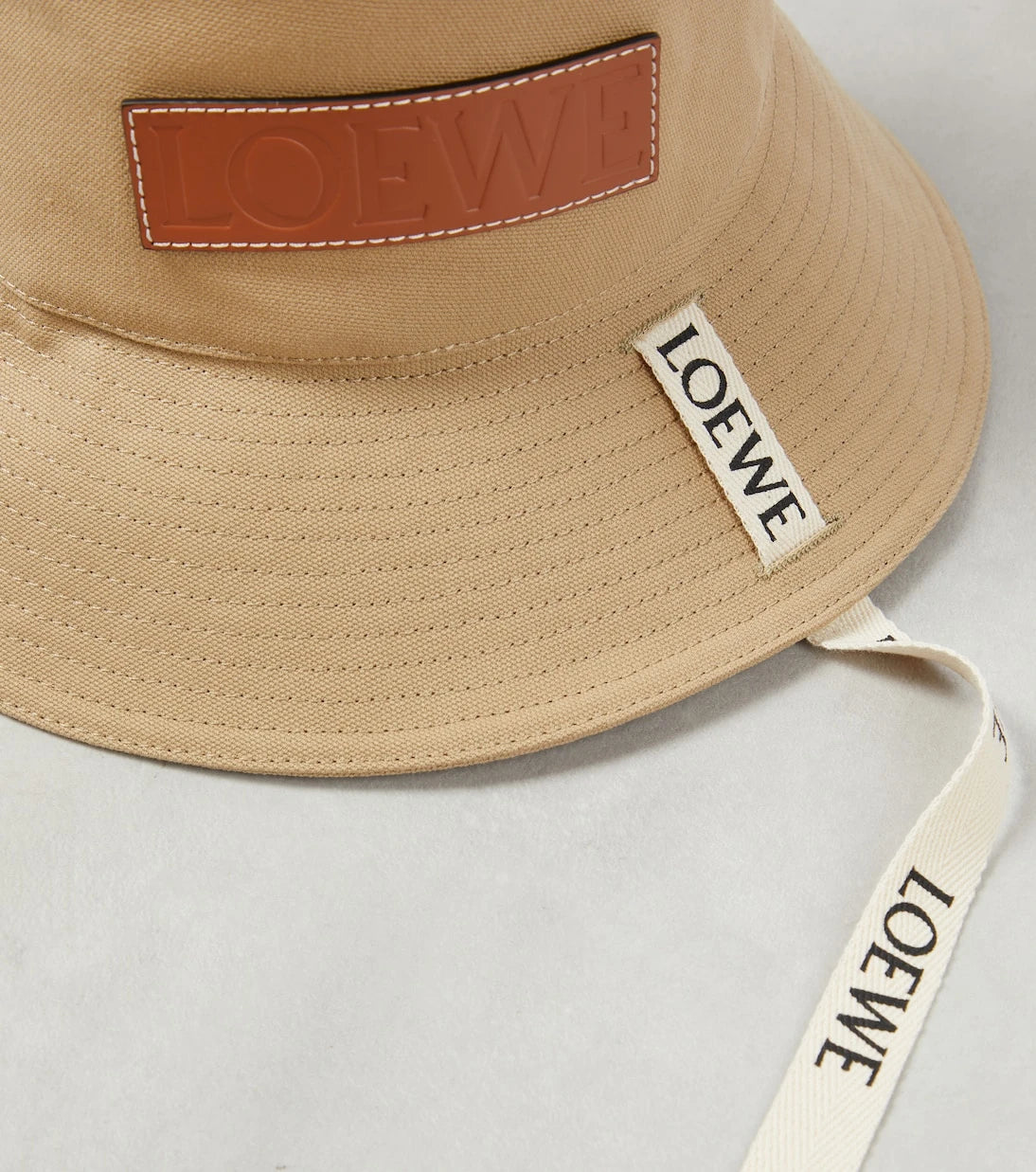 Loewe - Logo canvas bucket hat