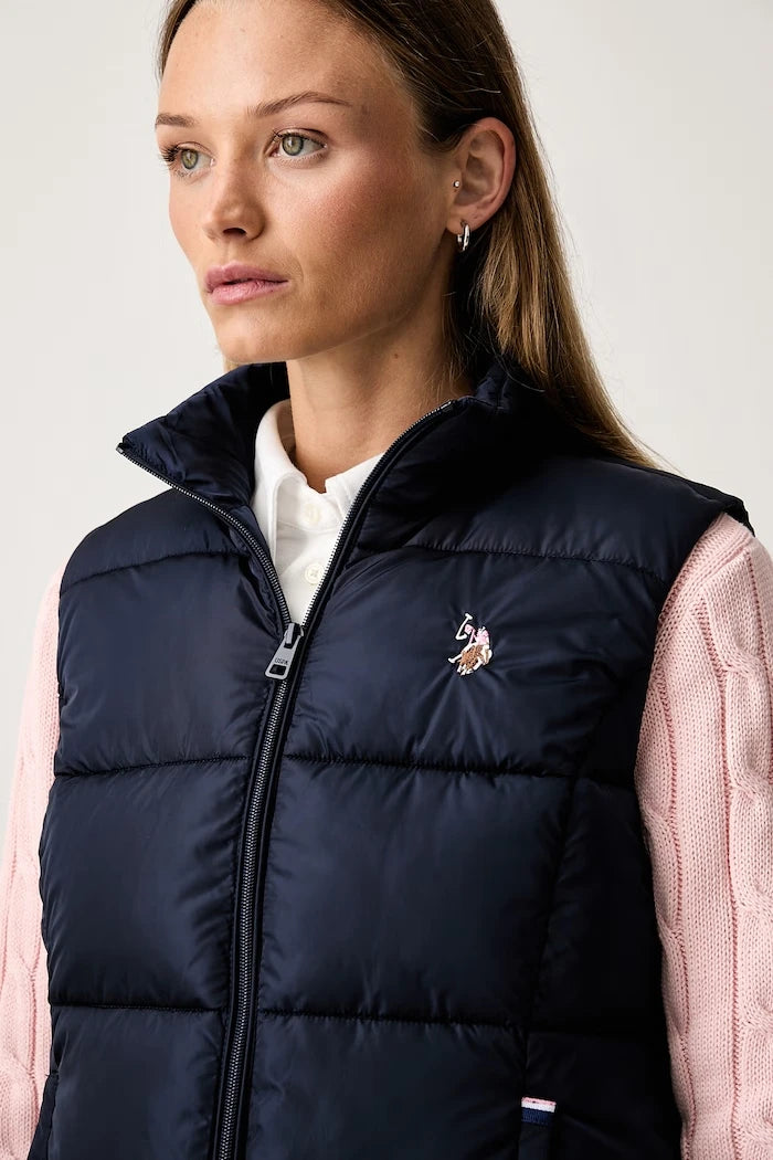 U.S. Polo Assn. Kadın LIGHTWEIGHT PUFFER GILET