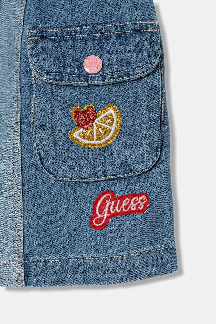 Детска дънкова пола Guess