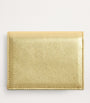 Valentino Garavani Gold Leather VLogo Signature Bifold Wallet