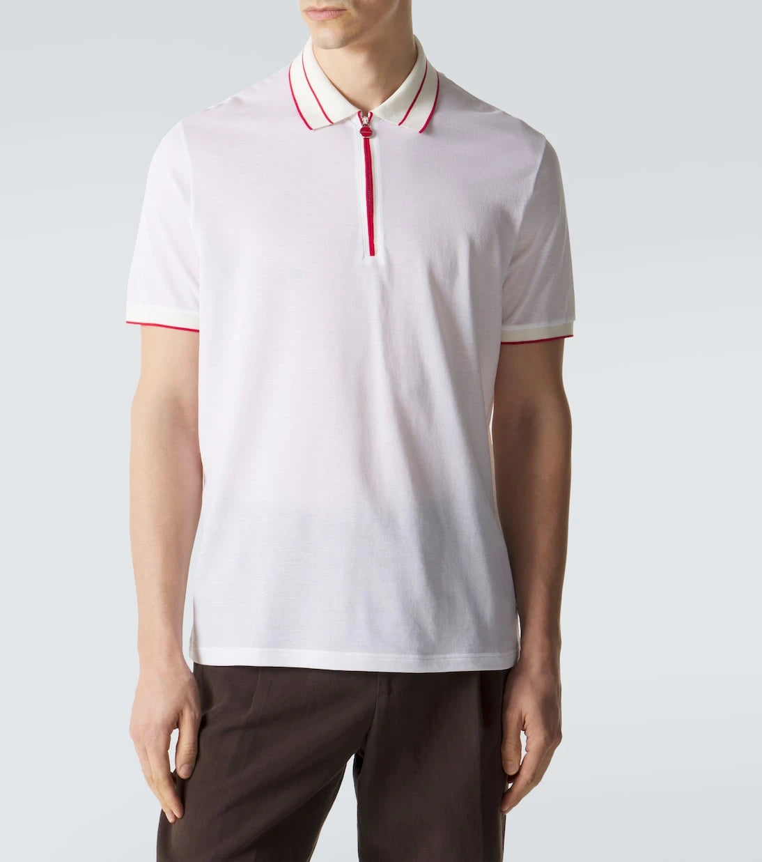 Kiton - قميص بولو من قطن البيكيه