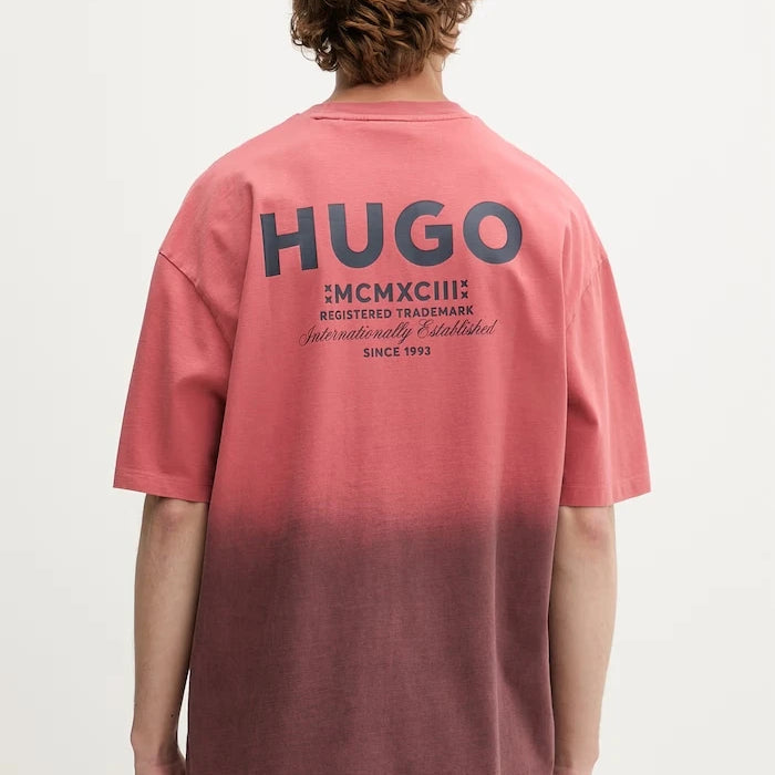 HUGO Blue тениска мъжка от памук Nalono_F