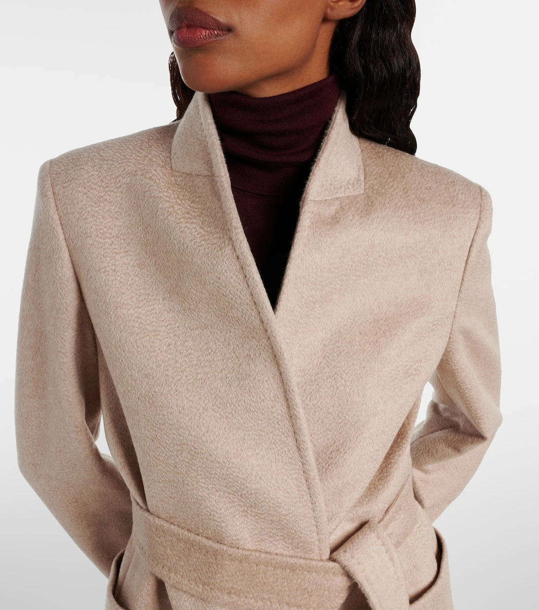 Max Mara - Elenia kaşmir sargı manto