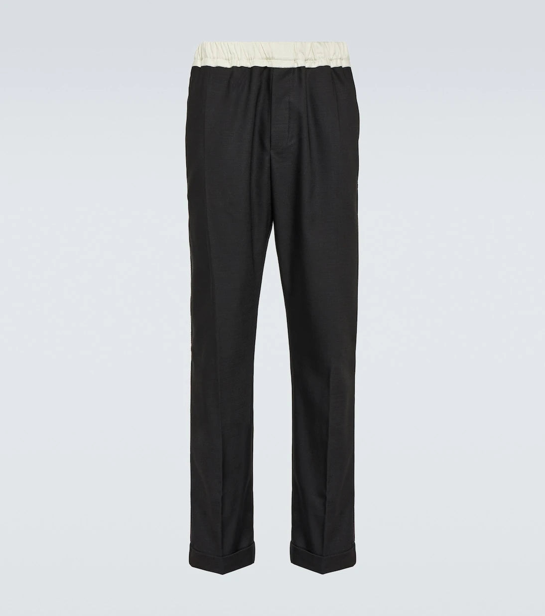 Wales Bonner - Silk-trimmed wool pants