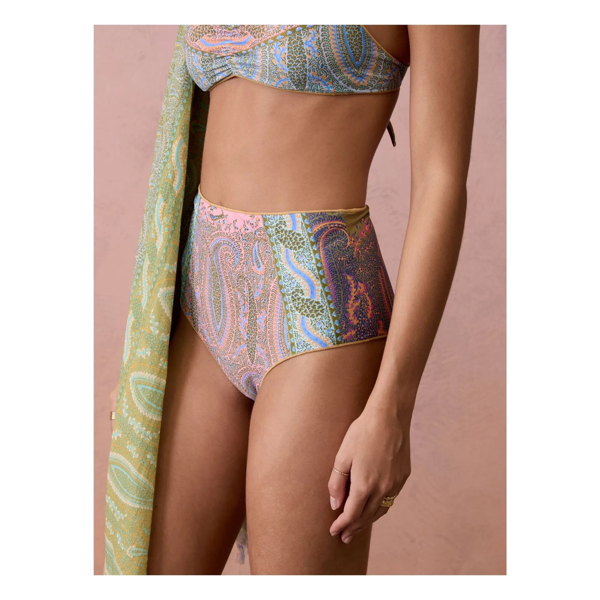 Boteh - Lucent stockings | Blue
