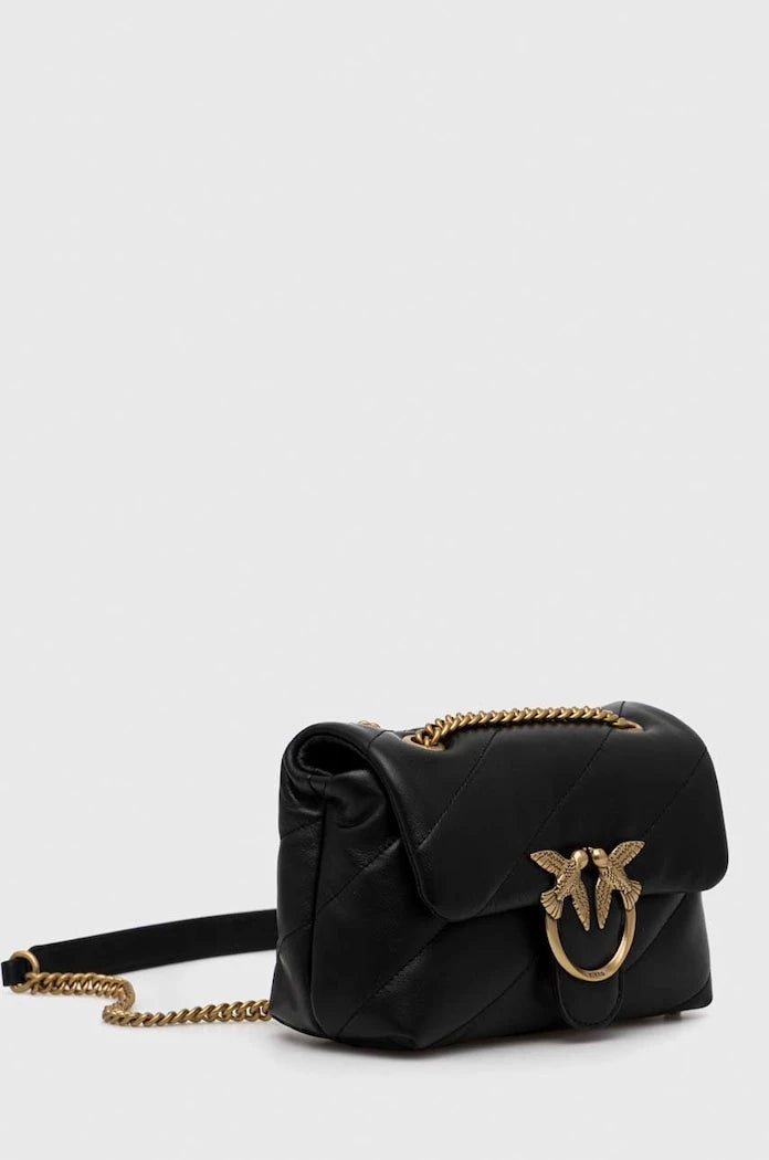Pinko kadın deri crossbody çanta