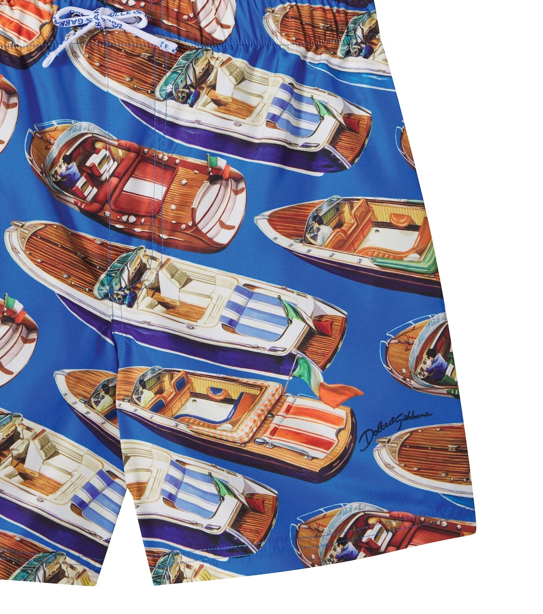 Dolce&Gabbana Kids - Printed swim trunks
