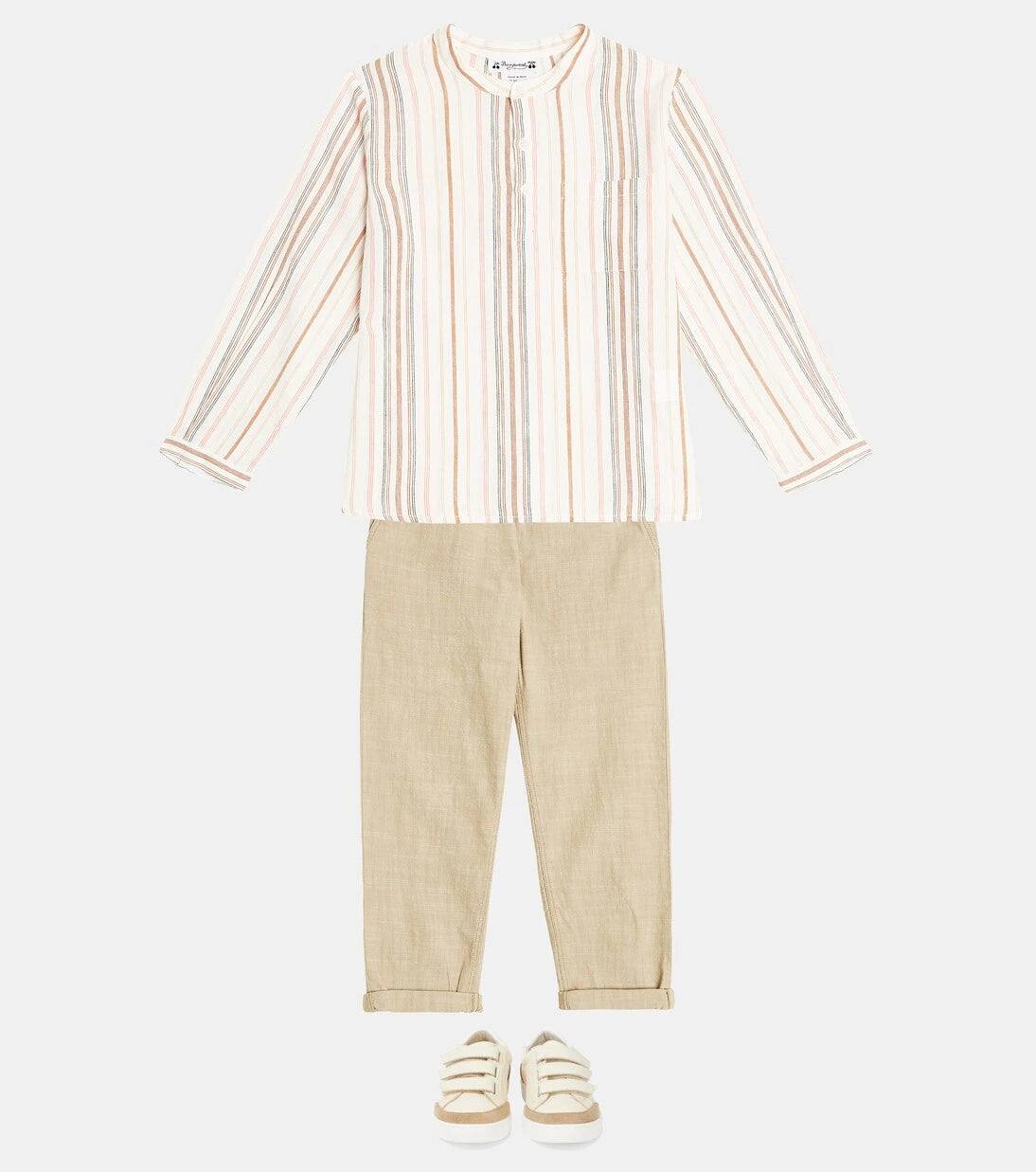 Bonpoint - Artiste striped cotton shirt