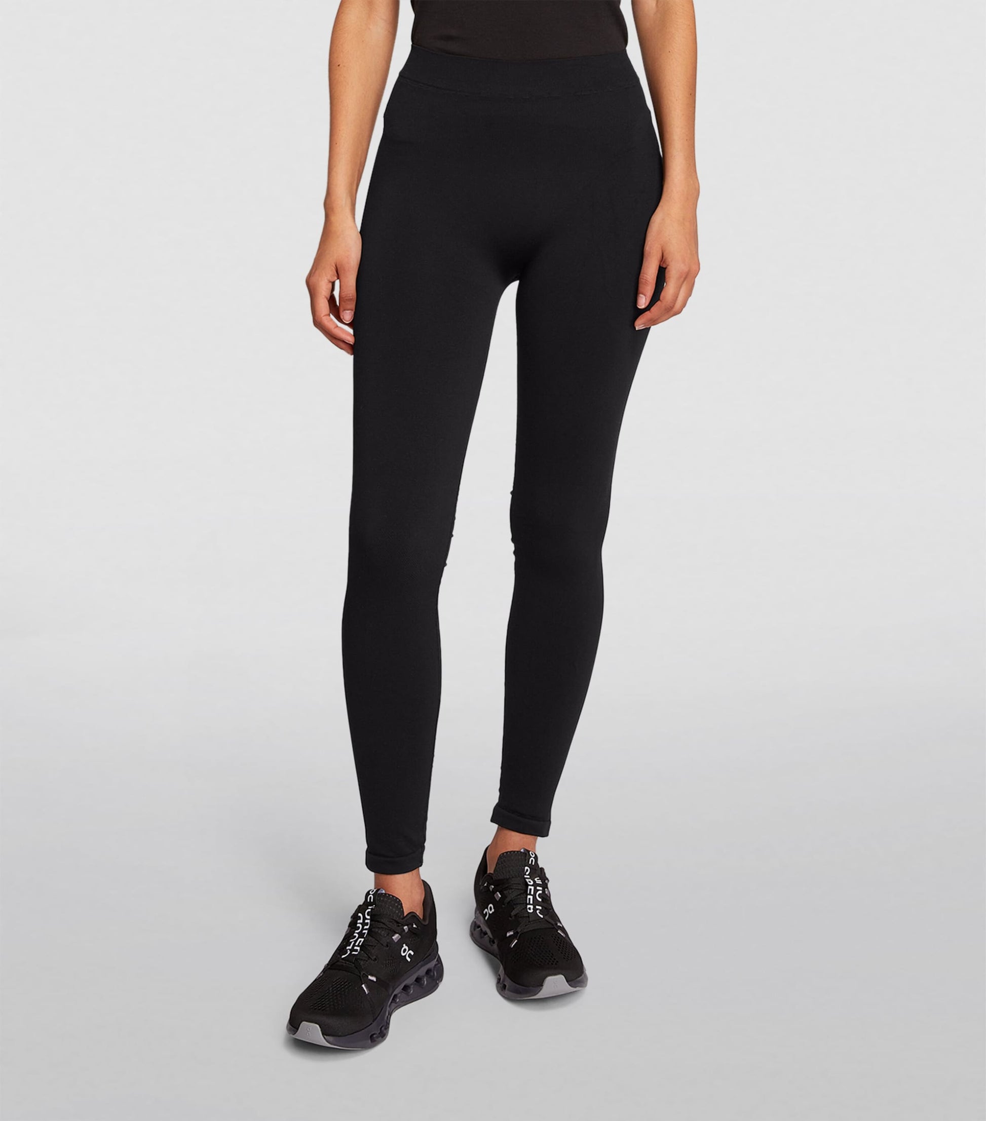 Falke Black Seamless Shaping Leggings