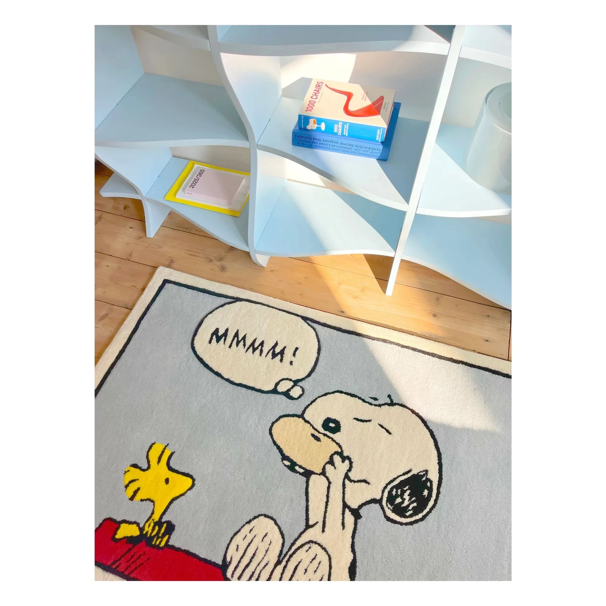Maison Deux - Peanuts rug MMM | Light blue