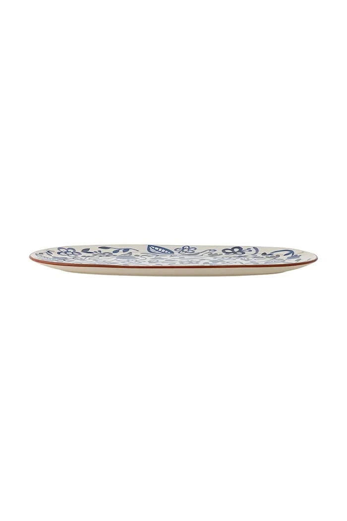 Seramik servis tabağı 38 x 2,5 x 23 cm
