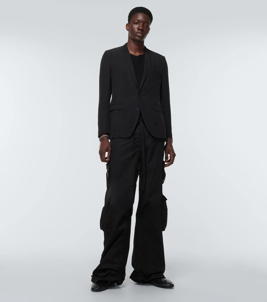 Dolce&Gabbana - High-rise straight cotton pants