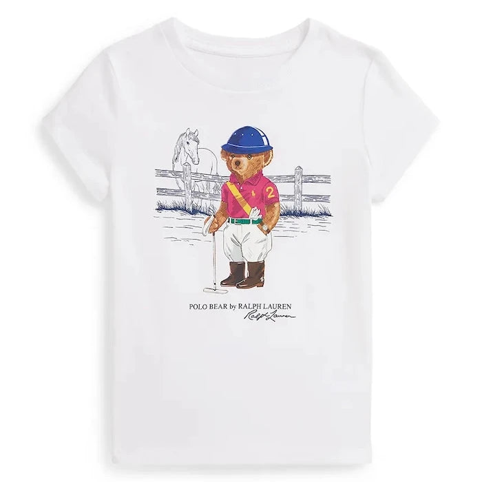 Детска памучна тениска Polo Ralph Lauren