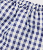Self-Portrait Kids Taffeta Gingham Skirt (3-12 Years)