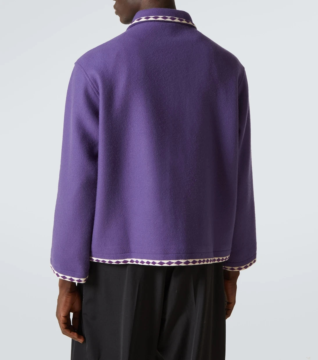 Bode - Bronco embroidered wool jacket