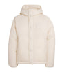 AMIRI White Down Logo-Detail Unchanneled Puffer Jacket