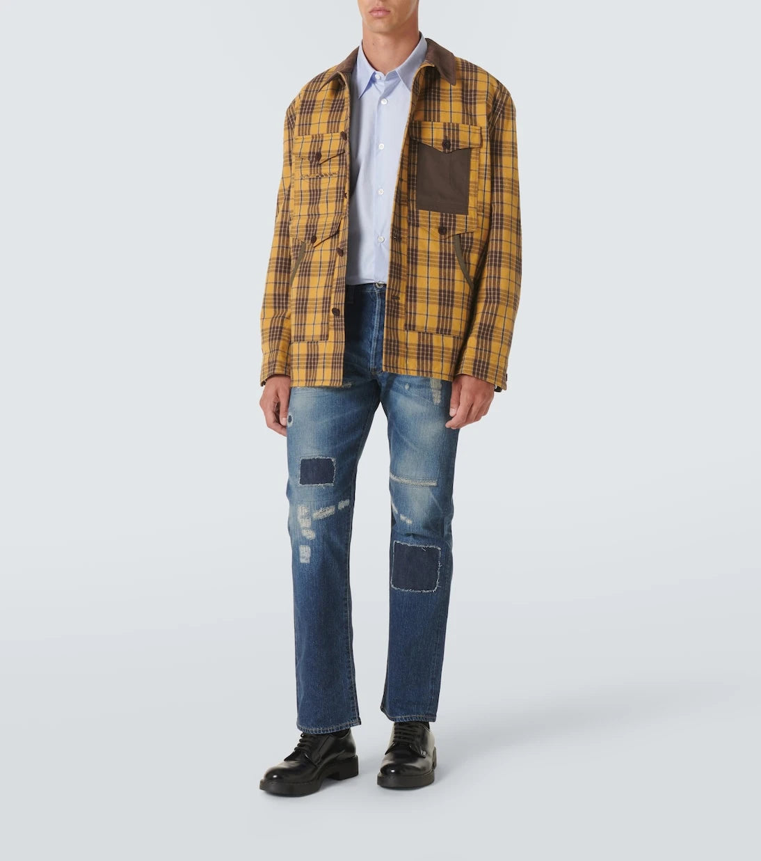 Junya Watanabe - Distressed straight jeans