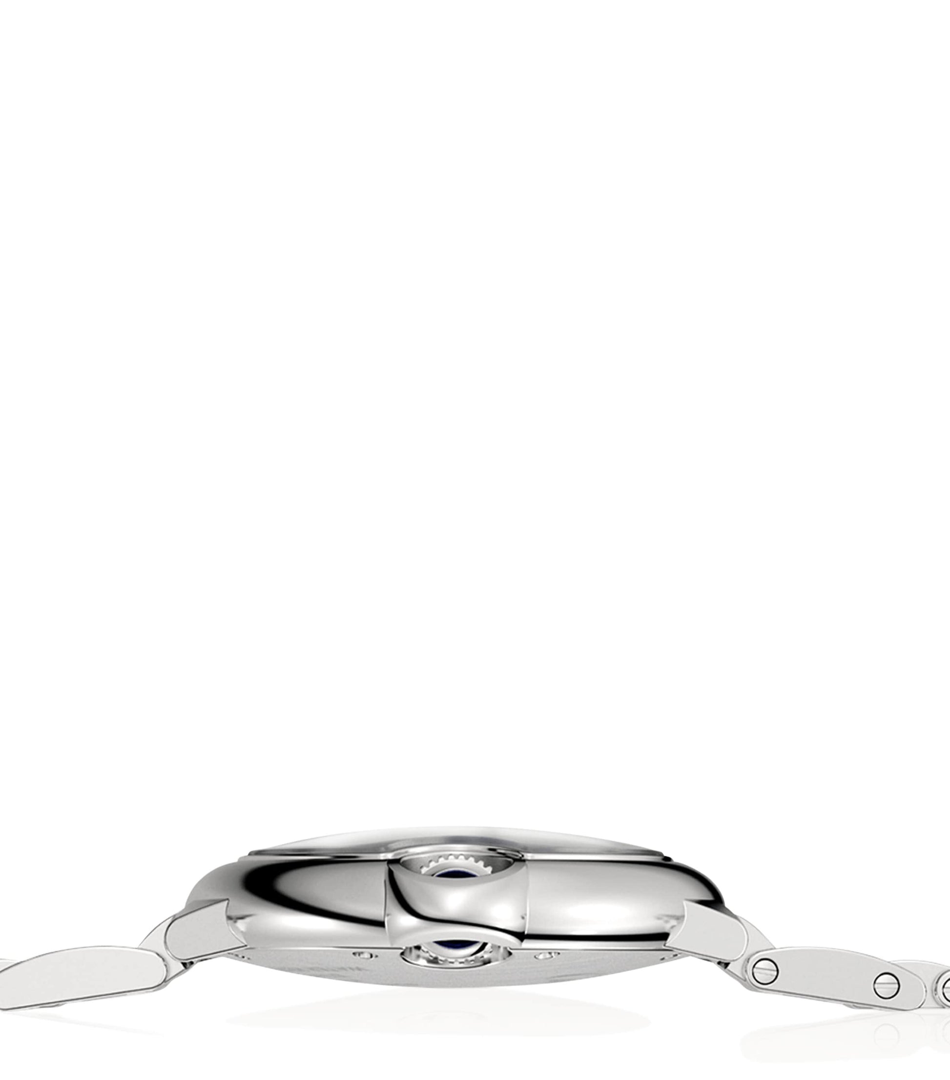 Stainless Steel and Diamond Ballon Bleu de Cartier Watch 33mm