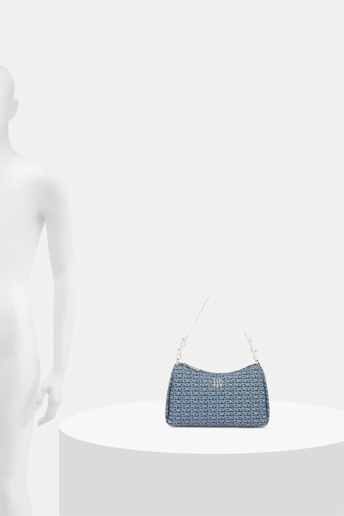 DKNY kadın denim hobo çanta REMY