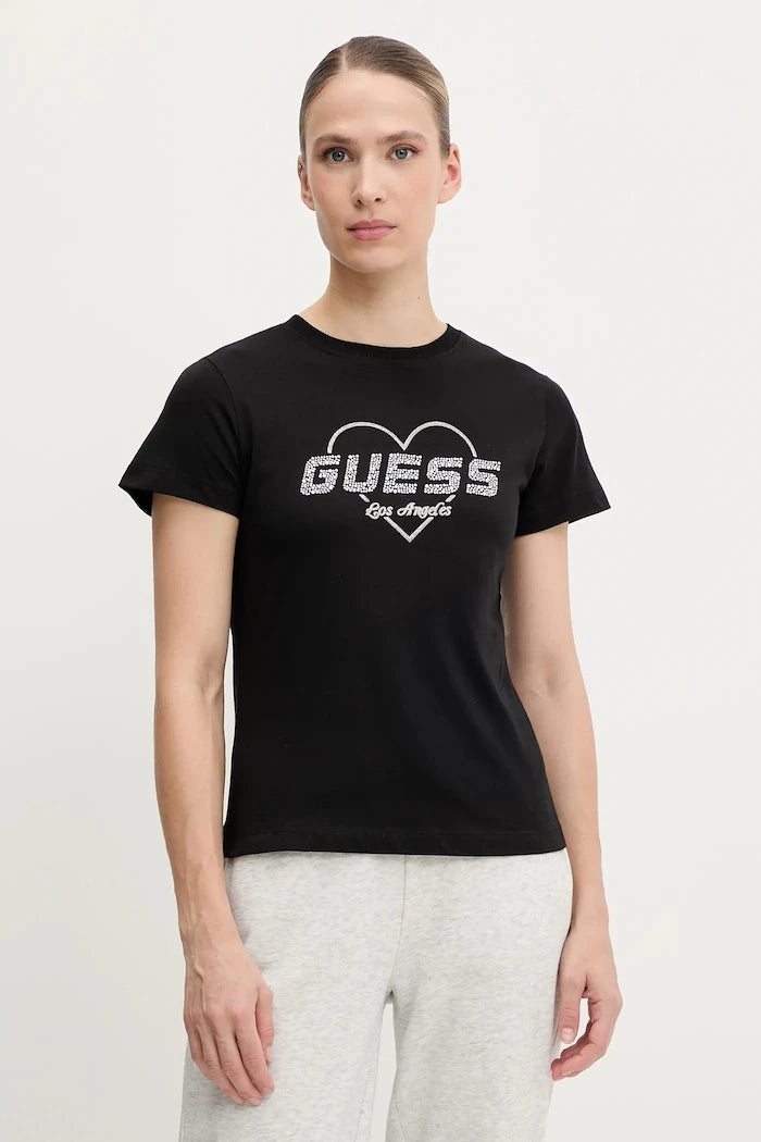 Pamuklu Tişört Guess NARCISO