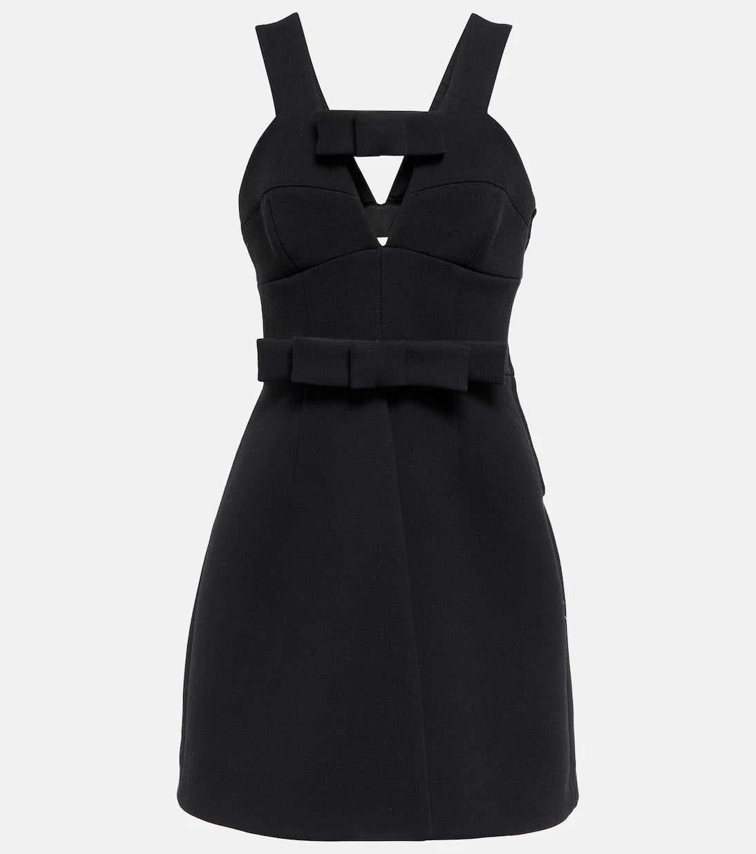 Jil Sander - Wool-blend crêpe minidress