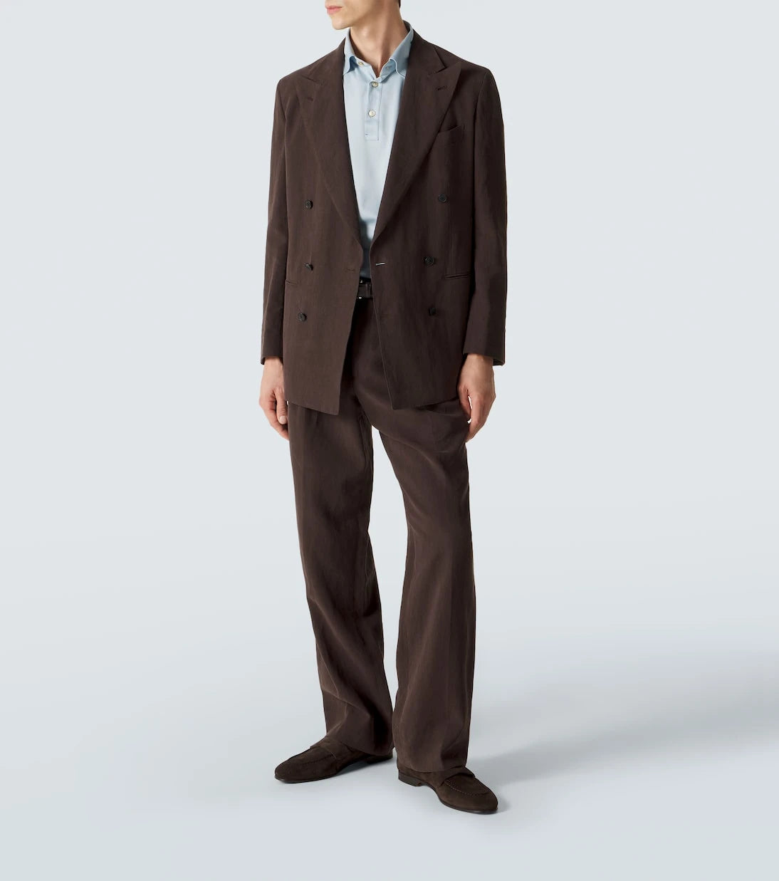 Kiton - Suede penny loafers