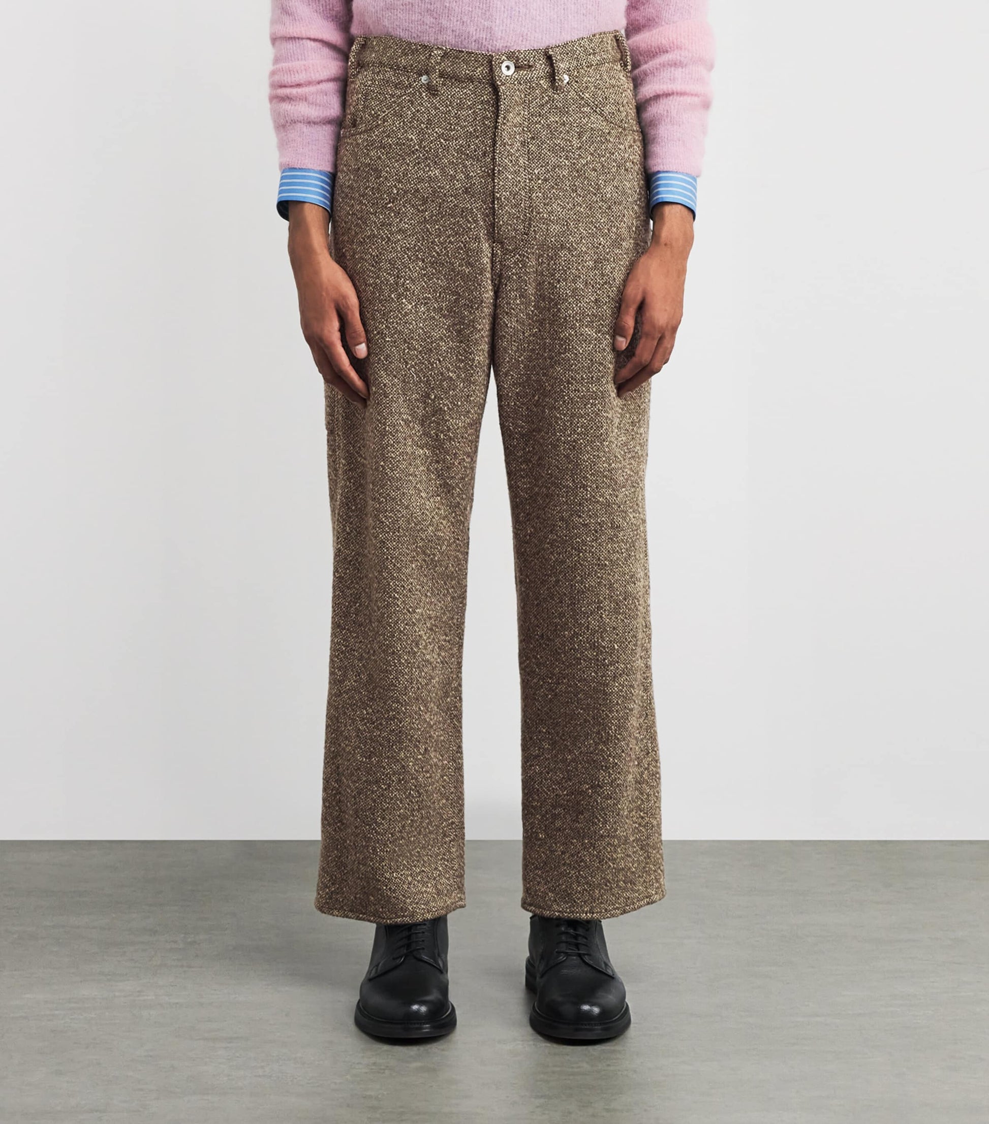 Wool Tweed Painter Trousers